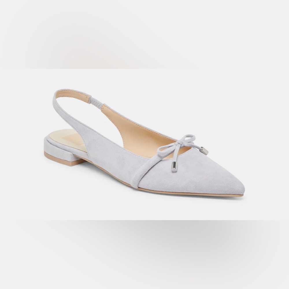 Dolce Vita Payge Flats Dusty Blue Suede at Anthropologie - Picture 9 of 12